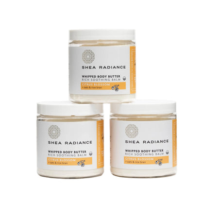 Whipped Shea Body Butter with Colloidal Oatmeal for Dry and Sensitive Skin