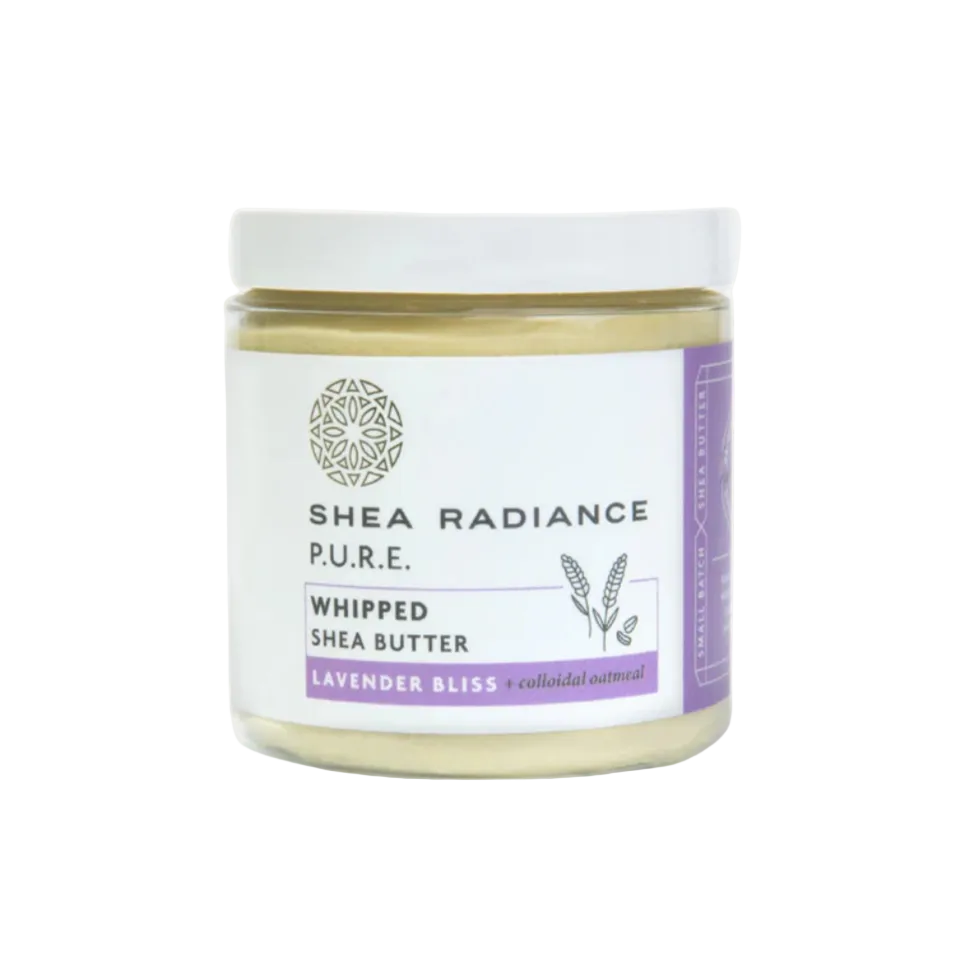 Whipped Shea Body Butter with Colloidal Oatmeal for Dry and Sensitive Skin