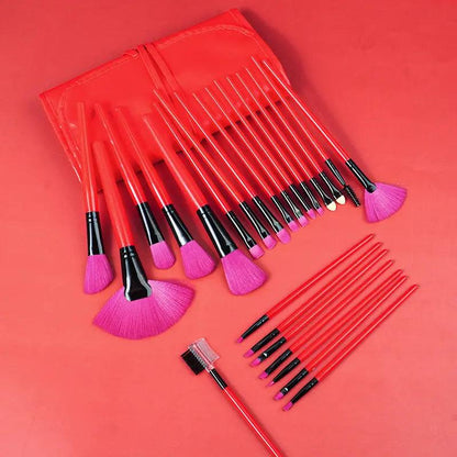MMU030 24pcs Premium Cosmetic Makeup Brush Set
