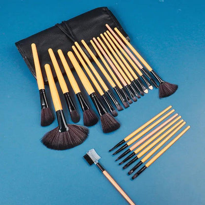 MMU030 24pcs Premium Cosmetic Makeup Brush Set